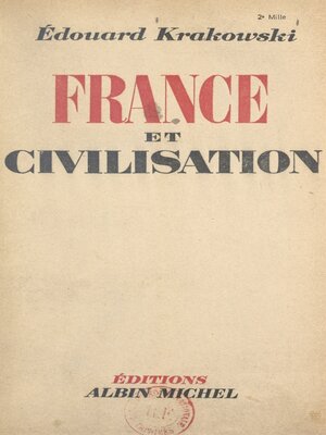 cover image of France et civilisation